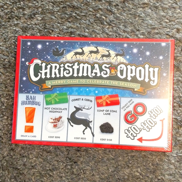 Christmasopoly game - Picture 1 of 3